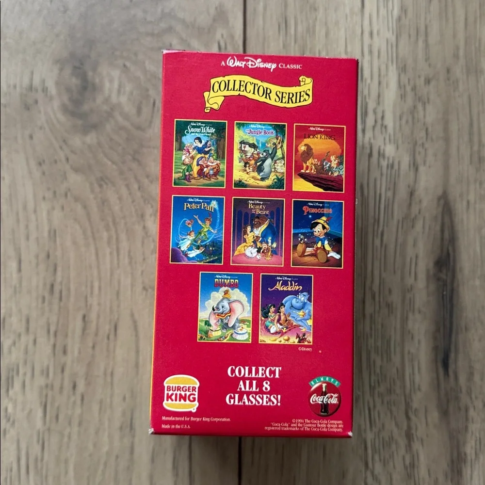Vintage Disney Burger King Collector Series Cups Snow White, Lion King, and More - Picture 5 of 9